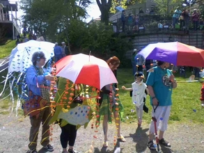 Welcome the Whales Day Parade critters