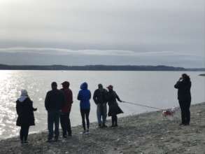 Nov. whale watchers, Vashon Isl A. Lemire Brooks