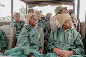 Young Children from Local Community Venture Out