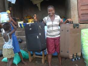 Bags to pack their clothes