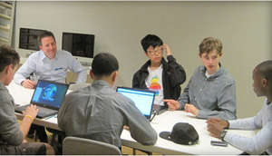 New York Metro Students Studying