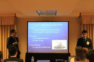 Eddy and Joshua presenting at the NYEC