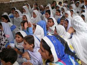 Zarbaig School Students