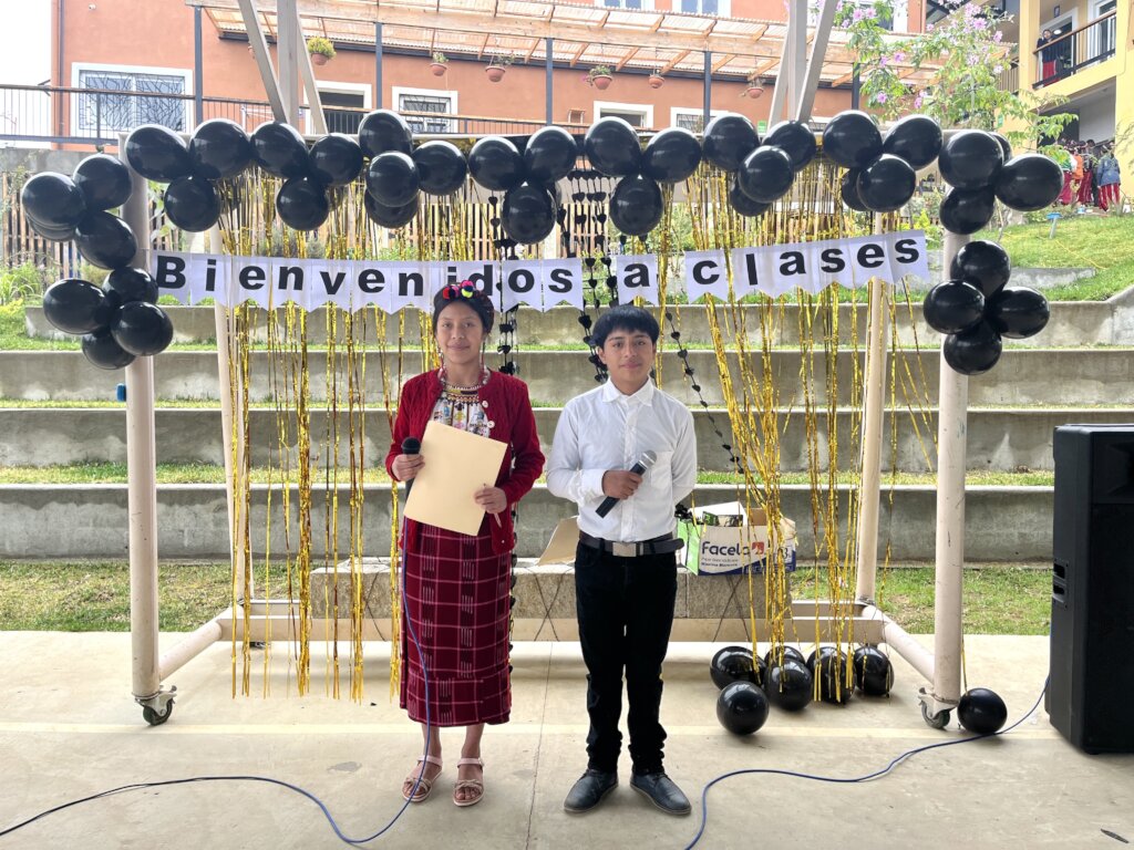 Evelyn and Sergio Leading January's Inauguration