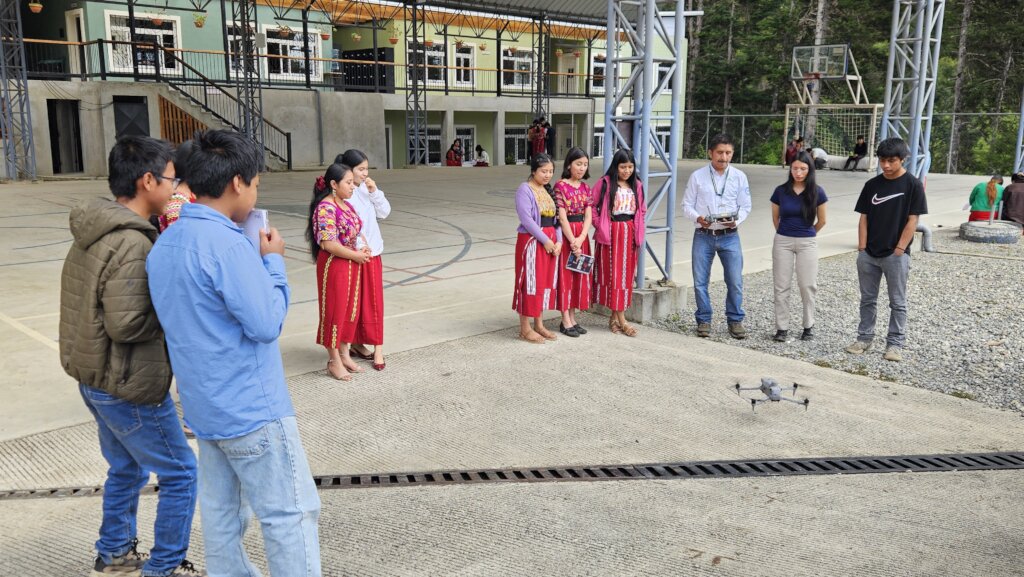 Drone forest mapping at Colegio Horizontes