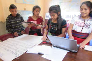 Limitless Horizons Ixil scholars hard at work