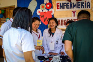 Scholars learn about health professions