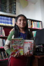 Teresa loves to read and help others learn