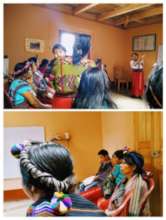 Parents attending a family planning workshop