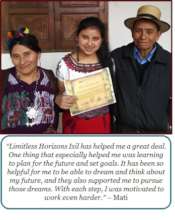 Recent Youth Development Program graduate Mati