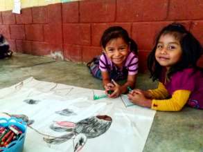 Some more students happy at work