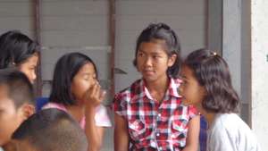 Girls brainstorming careers