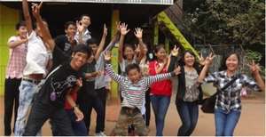 Children Jumping