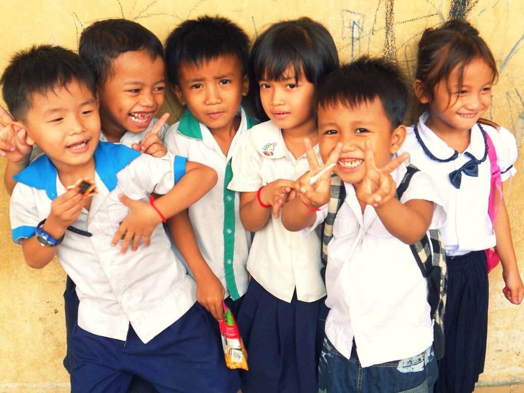 Your help with meals and school makes them smile