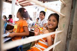 A child can learn more because you feed her
