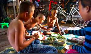 A family can have a warm meal together. Thank you.