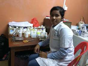Chenda hopes to open the first pharmacy in town!