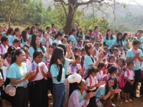 Celebrating the event!