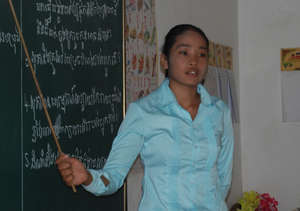 Luen is paying forward the gift of education!