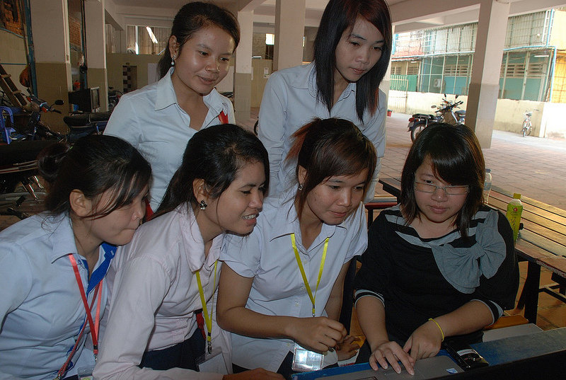 University Education for Young Women in Cambodia