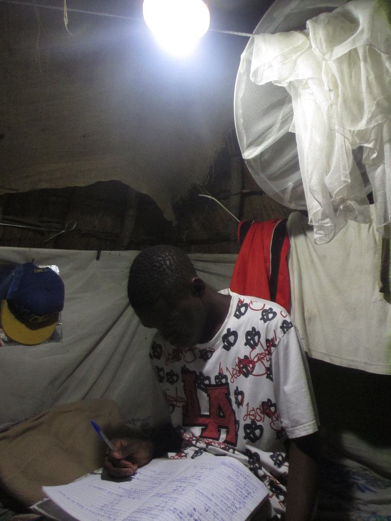 Student studying under the SKP2