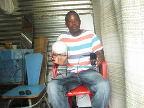 Cell phone charging entrepreneur!