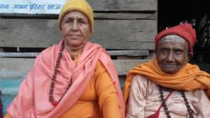 Two of the  old women at the Home