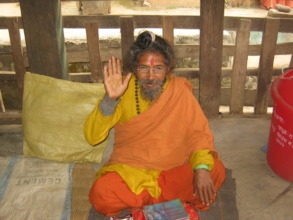 An old age wan at the home
