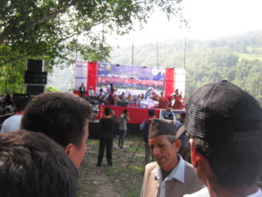 Manakamana Cultural Program scene