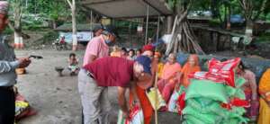 Food materials distribution at the home