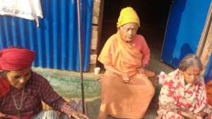 One of the oldest women of the Home