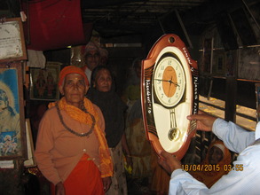 The people received a grandfather watch