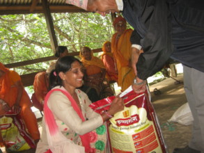 Food Materials Distribution at Manakamana