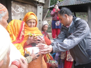 Food materials distribution program by SESF