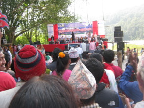 Manakamana   Big Cultural Program  scene