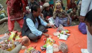 Manakamana Food distribution Program