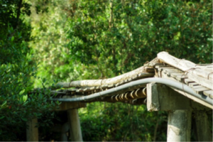The pipeline, along a bridge