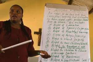 A Kenyan Trainer Talks about Women's Human Rights