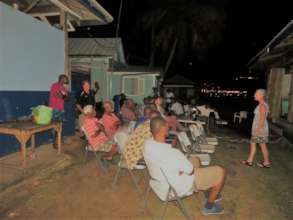 Communities provide input on a conservation plan.