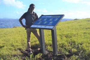 Wildlife Reserve sign. Photo by Juliana Coffey