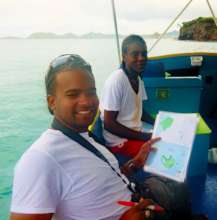 Volunteer Patrol members with survey maps