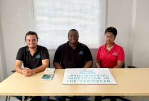 Members of the local restoration and outreach team