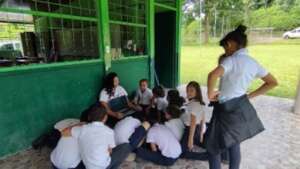 Children meeting after school