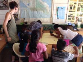 Children at our environmental education room