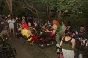 Some of the guests at our Halloween Fundraiser