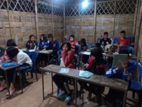 One of the camp classrooms