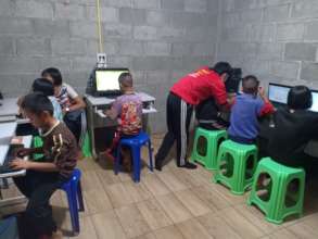 Our computer classes are still very popular