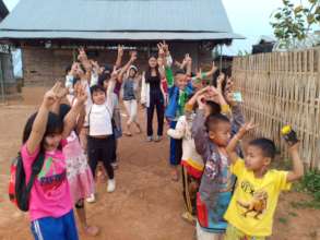 The kids wanted to say "hello" to you!