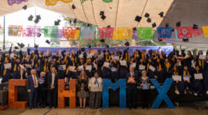 Celebrating graduation in Mexico!