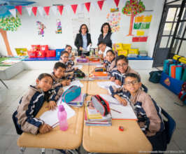 Kids in class
